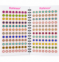 Kohinoor multicolor bindi book small border collection