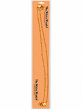 Gold-Tone Beaded Anklet