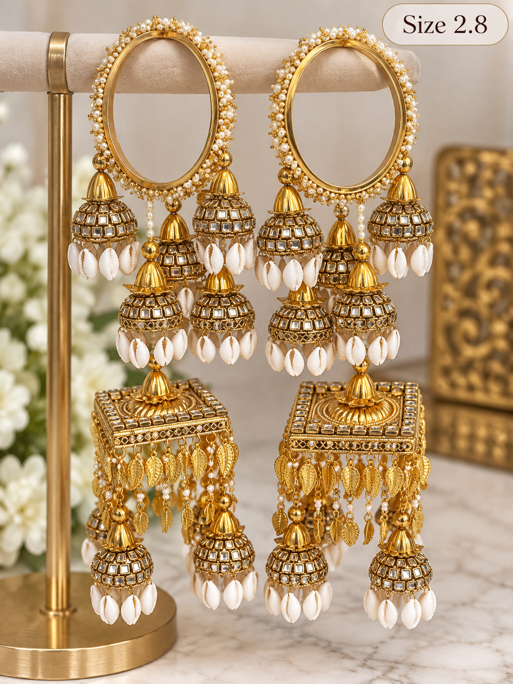 Bridal Kalira Bangles – Size 2.8 alternate view