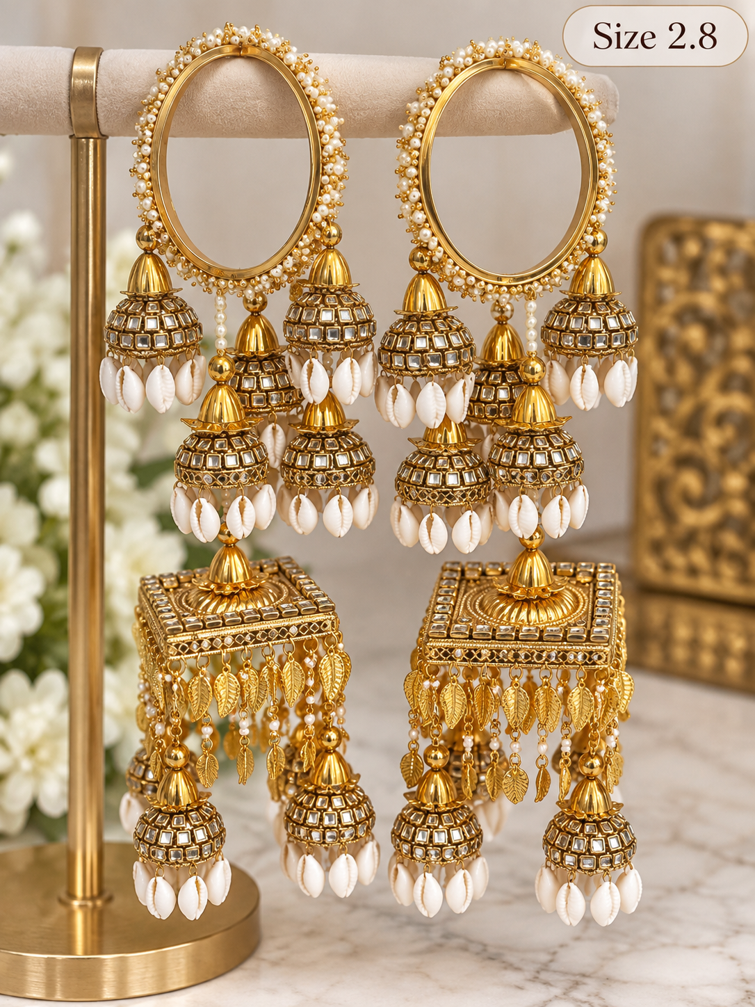 Bridal Kalira Bangles – Size 2.8 alternate view