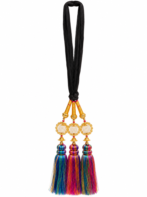 Multicolor Punjabi parandi alternate view